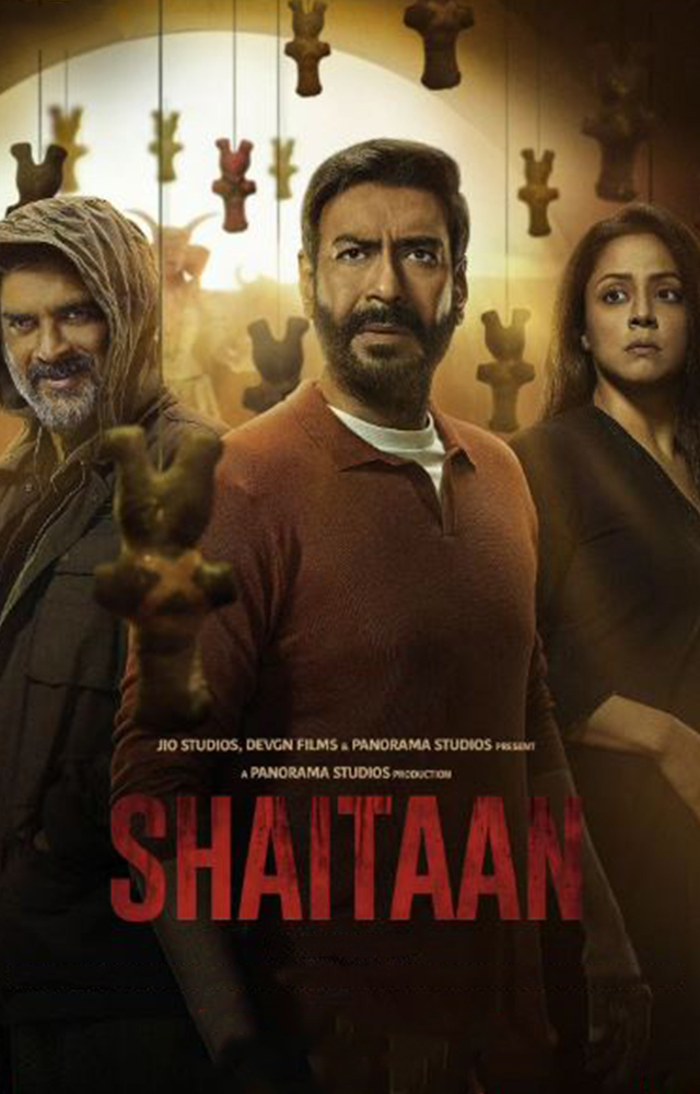 The Shaitaan teaser has received positive reactions from audience, Horror movie staring  Ajay Devgn and jyotika and spine-chilling voice of R Madhavan is viral