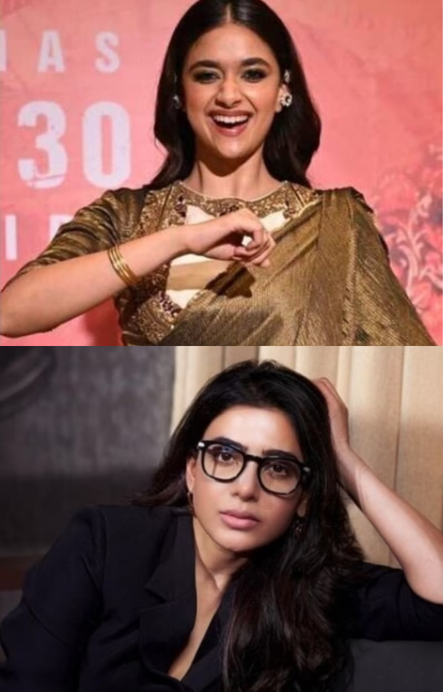 Samantha`s belief in Keerthy`s talent played a crucial role in her securing the lead role.