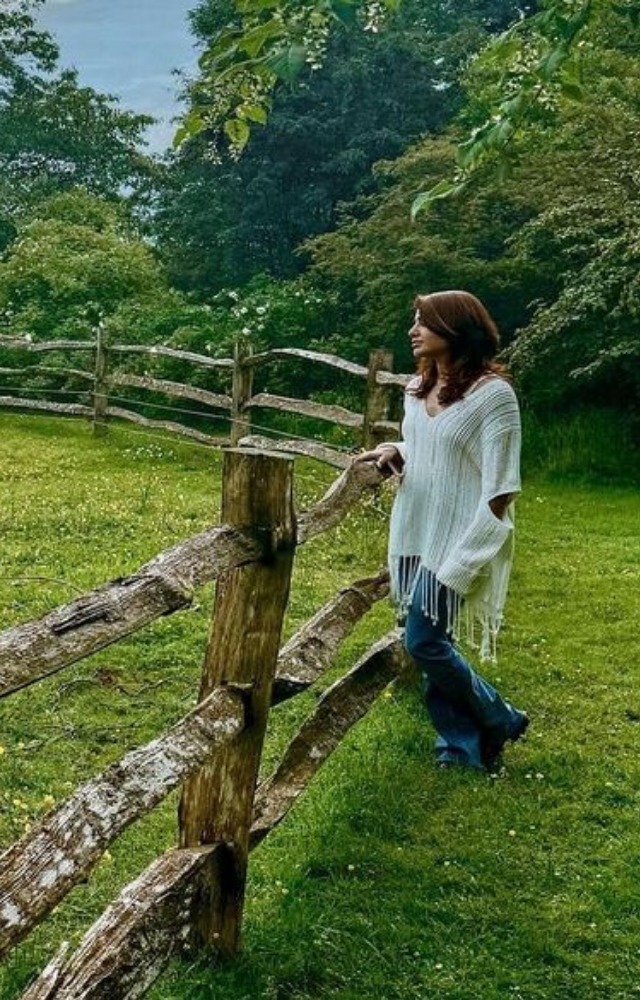 Samantha Ruth Prabhu shares picturesque moments from her tranquil vacation in a lush green valley