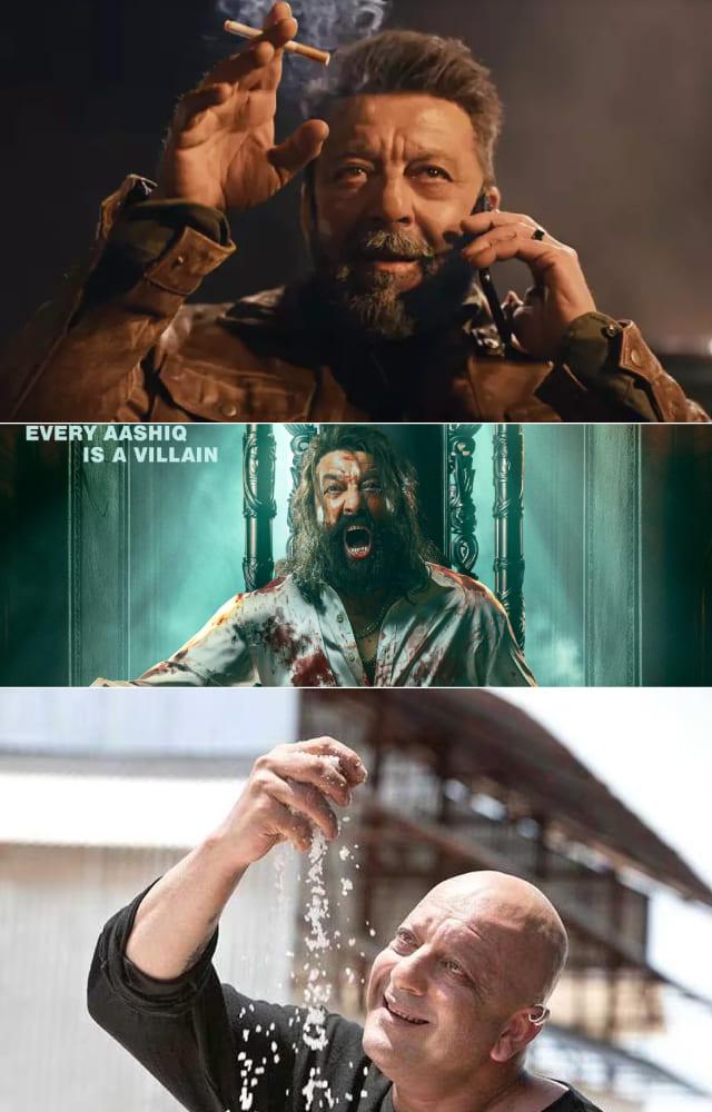 8 Badass Villain Played By Sanjay Dutt  