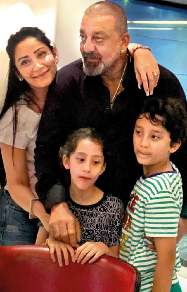 Sanjay Dutt and Maanayata are proud parents of two 12-year-old twins, Shahraan (son) and Iqra (daughter).
