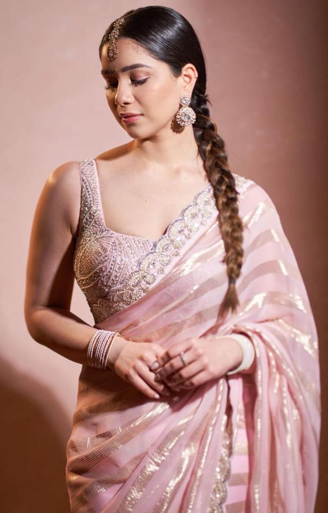 Sara Tendulkar Dazzles In Elegant Sarees