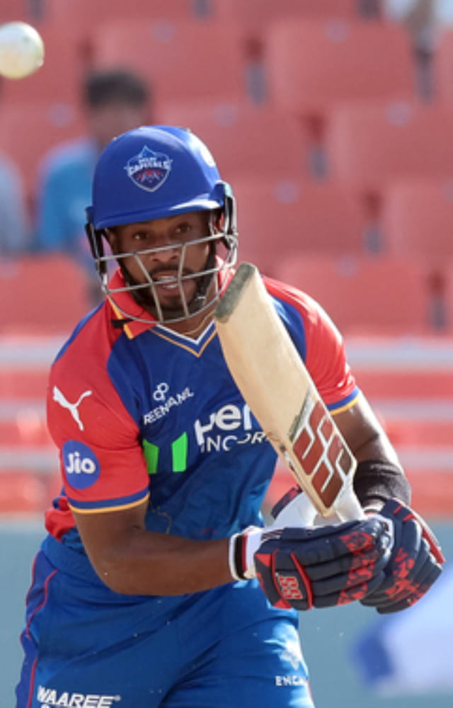 The wicketkeeper/batsman for Delhi, Hope, hails from the West Indies. He was picked up by Delhi after they dropped Prithvi Shaw.