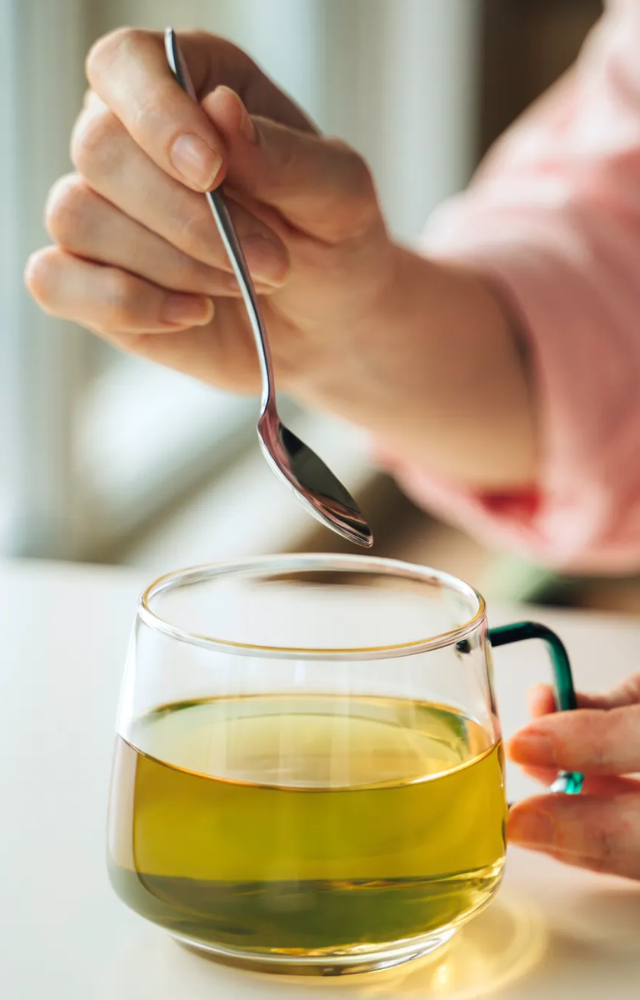 Sugary drinks, processed snacks, and desserts have lots of calories and can hinder your weight loss efforts. Instead, drink water, green tea, or black coffee.