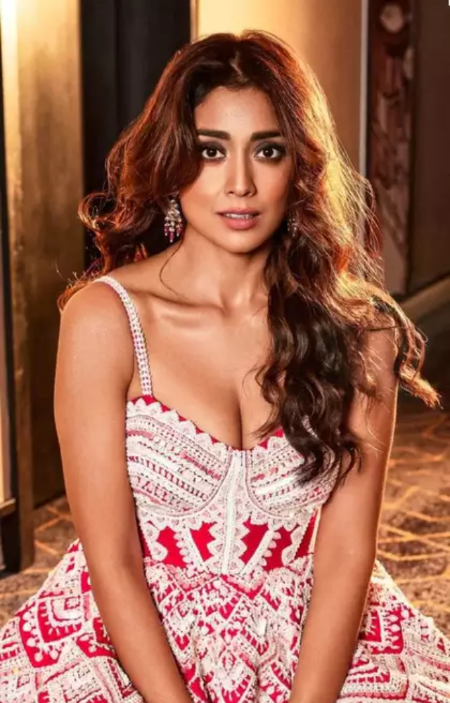 Shriya Saran made a notable debut in Bollywood with the film Tanhaa (2001), marking the start of her illustrious career.