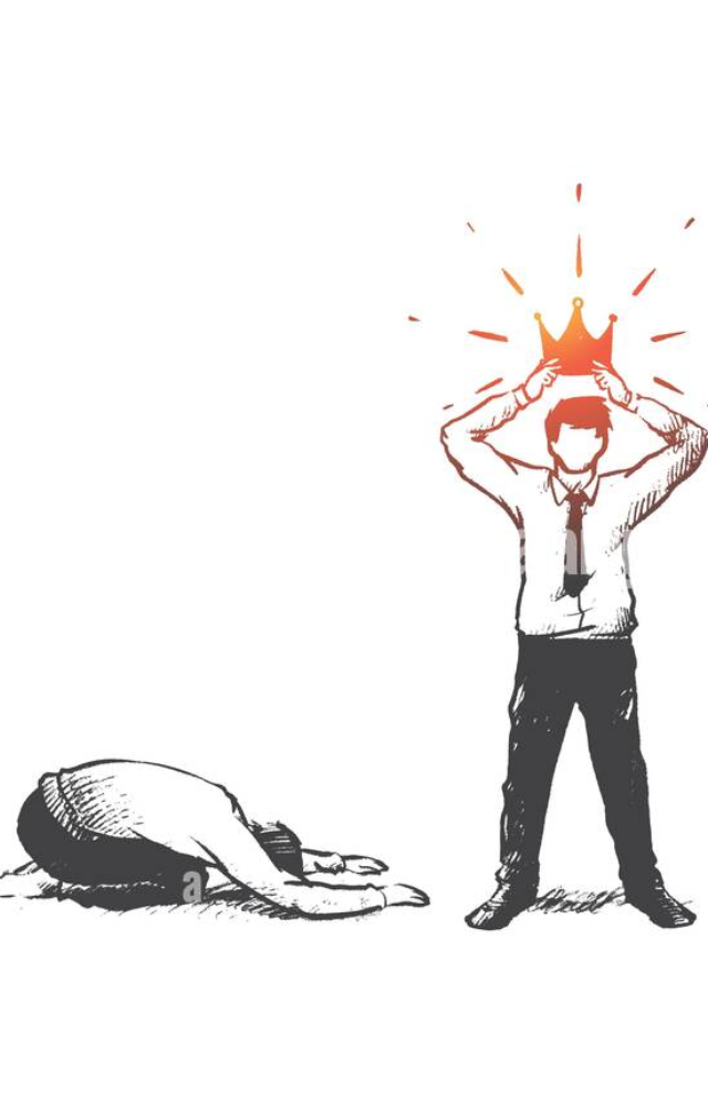 Narcissists have an inflated view of themselves, exaggerating their achievements and talents while downplaying others` contributions.