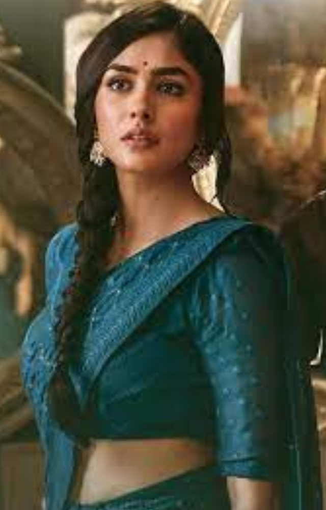 Mrunal`s portrayal of Sita exudes elegance and grace, captivating the audience.