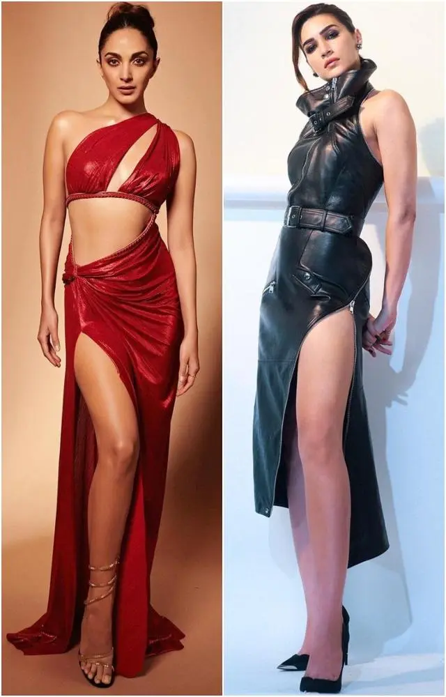 Bollywood divas in slit dresses