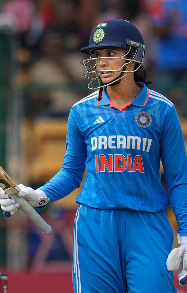 The ace cricketer made the Indian women`s team proud by scoring the fastest ODI century against Ireland. She has represented India in 96 ODI matches.