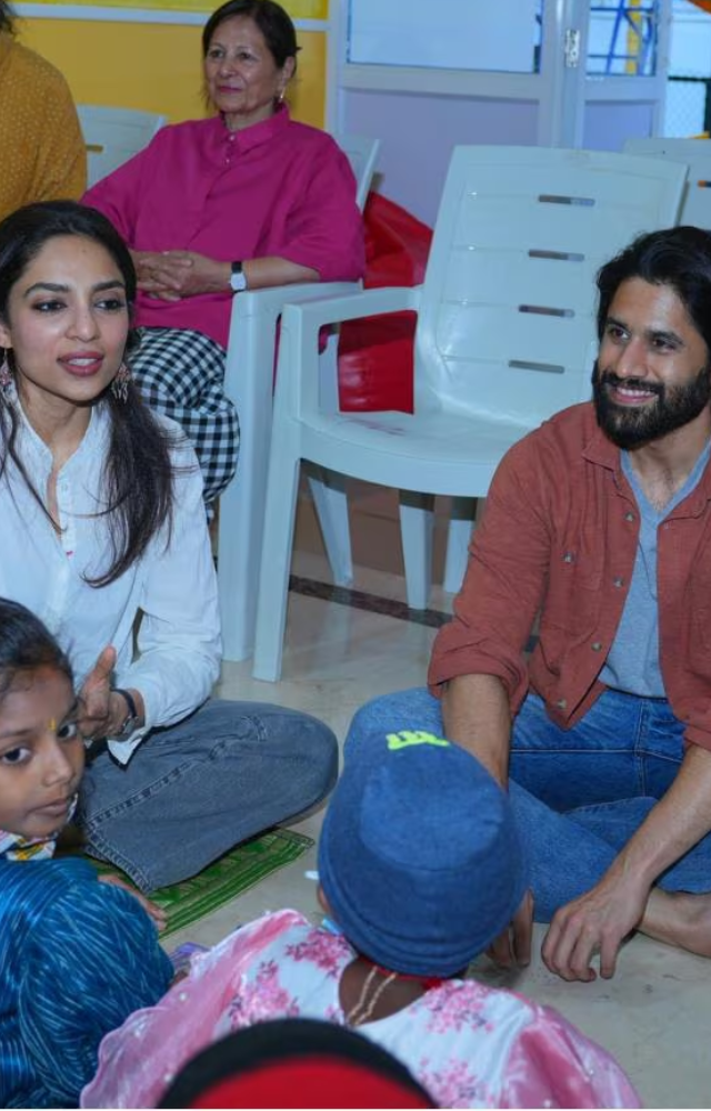 The duo visited the Hyderabad-based center, spending quality time with children bravely fighting cancer, spreading smiles and positivity.