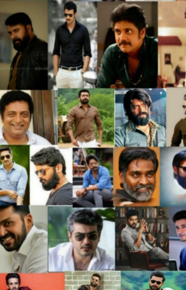 Top 7 insta popular South Actors