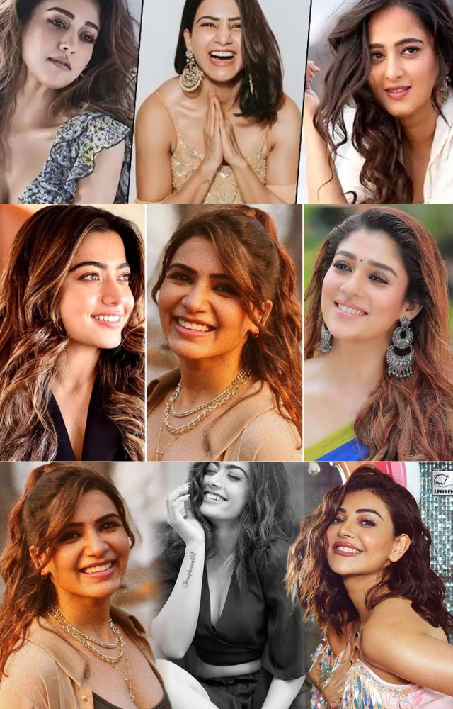 Best Smiles of South Indian Actresses