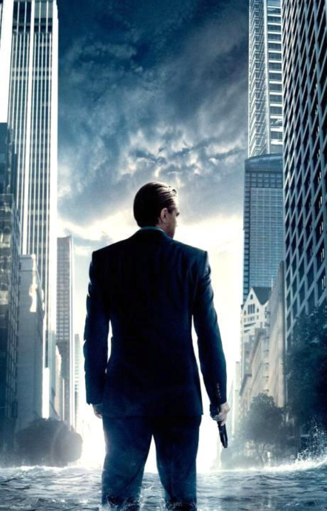 A thief who extracts secrets from dreams is hired for the reverse: planting an idea. Mind-bending layers.