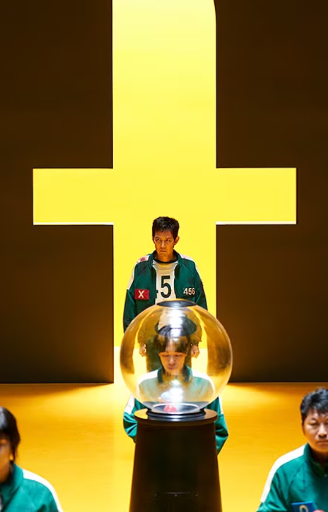 The final season picks up immediately after the quashed rebellion of Season 2, with 60 players remaining and protagonist Gi-hun rendered almost mute by trauma.