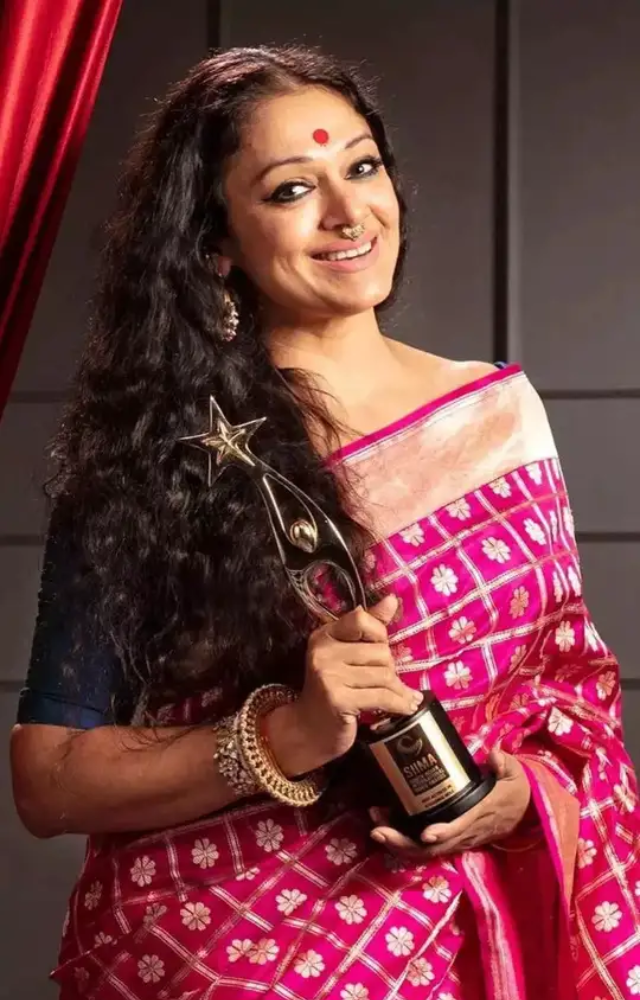 A legendary actress and accomplished Bharatanatyam dancer known for her graceful demeanor and timeless beauty. She continues to captivate with her elegance