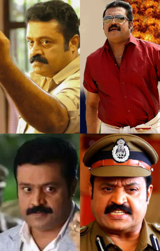 Top 7 Movie characters of Suresh Gopi