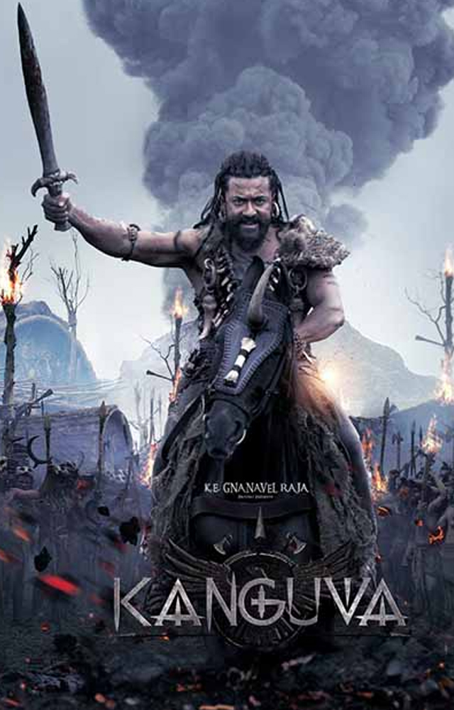 After the wrap of Kanguva, Suriya shares his happiness in social media by quoting it as huge and special. The looks and appearance of suriya have got attention.