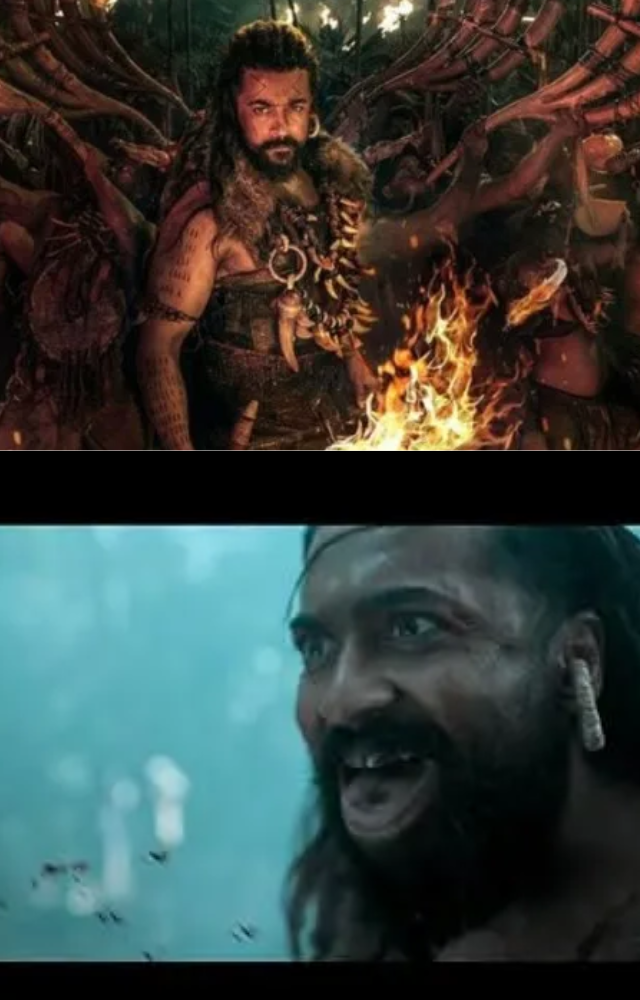 Suriya`s ferocious avatar in the promotional looks has garnered a lot of attention.