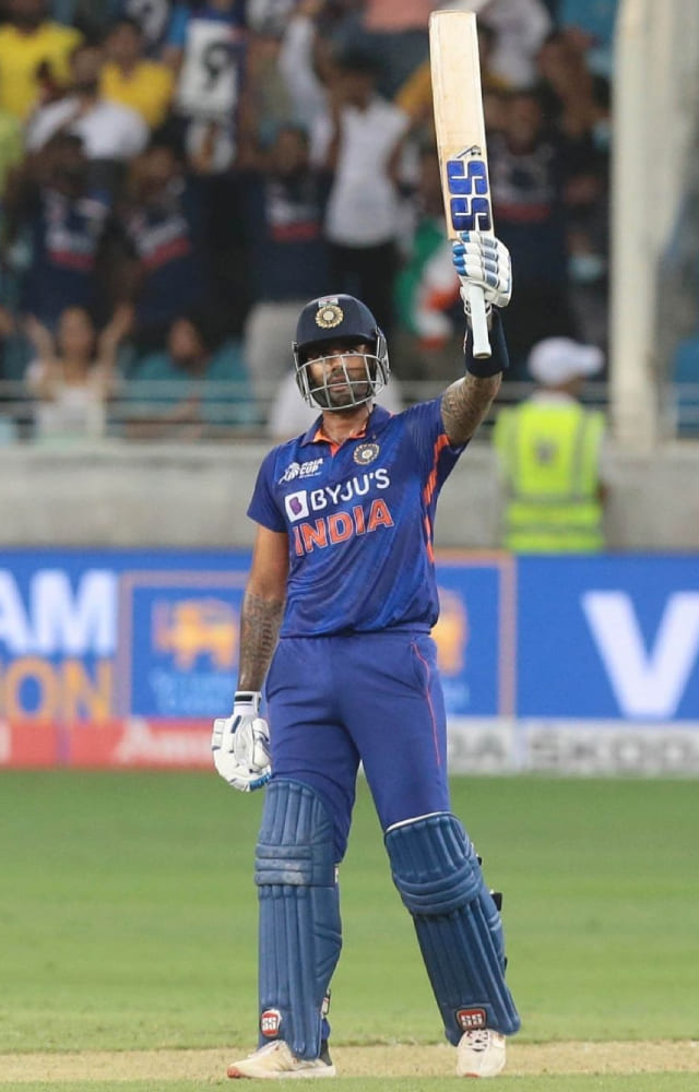 SKy is the limit for him (pun intended), and we cannot wait to see him hit stunning shots against England in the semi-finals. Are you ready for some SKY magic?