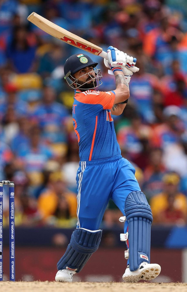 Virat Kohli scored 76 runs in the final match, significantly tilting the scales of victory in the Indian team`s favour.