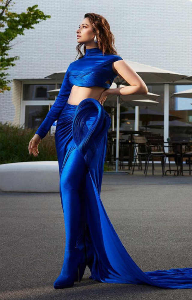 Tamannaah turned heads at the world premiere of the upcoming American television series “The Lord of the Rings: The Rings of Power with her amazing looks.