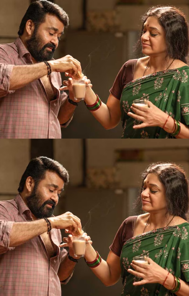 Mohanlal and Shobana`s long-standing collaboration brings an effortless and authentic connection to their roles, making their interactions feel genuine.