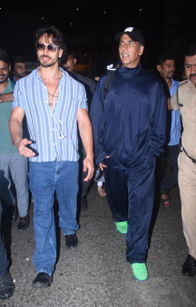 Akshay Kumar, Tiger Shroff`s run-in leaves fans begging for more.