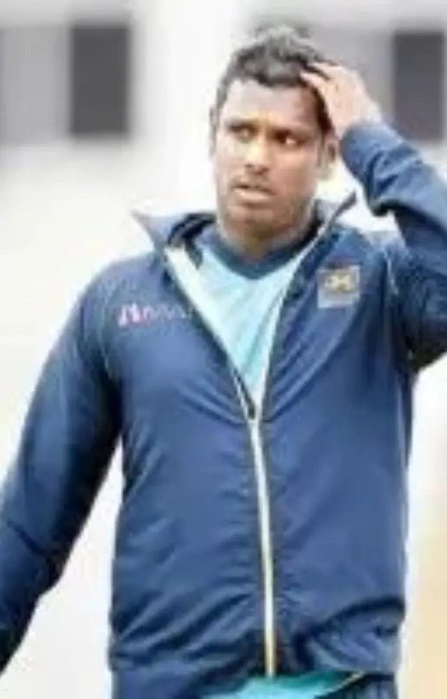 Angelo Mathews etched his name first in the list of players to get `timed-out` dismissal in international cricket