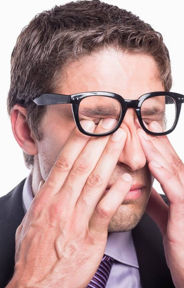 Resist the urge to rub your eyes. Doing so can introduce germs and viruses from your hands to your eyes, increasing your risk of conjunctivitis.