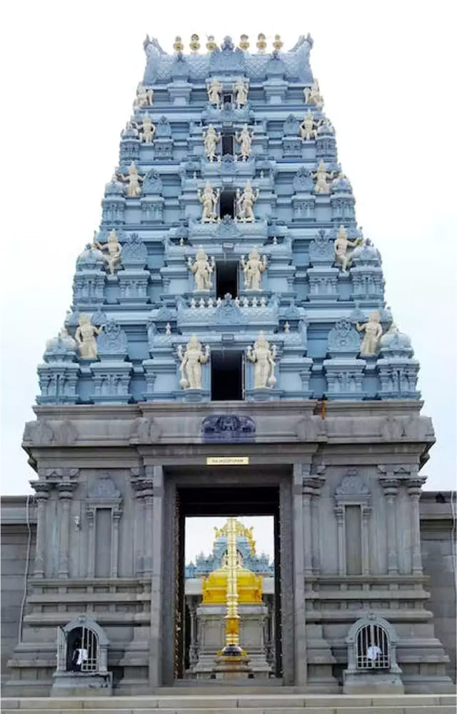 A massive number of devotees visit the Tirupati Balaji temple daily, and in spiritual faith, they donate millions of rupees, thus making it the richest temple.
