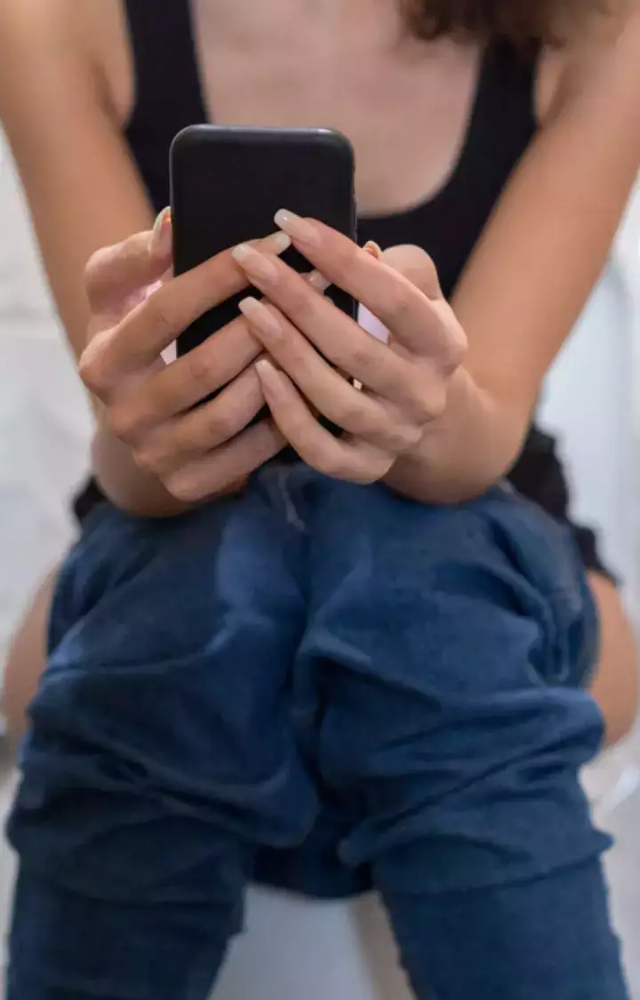 Why Bathroom Phone Use is Risky?