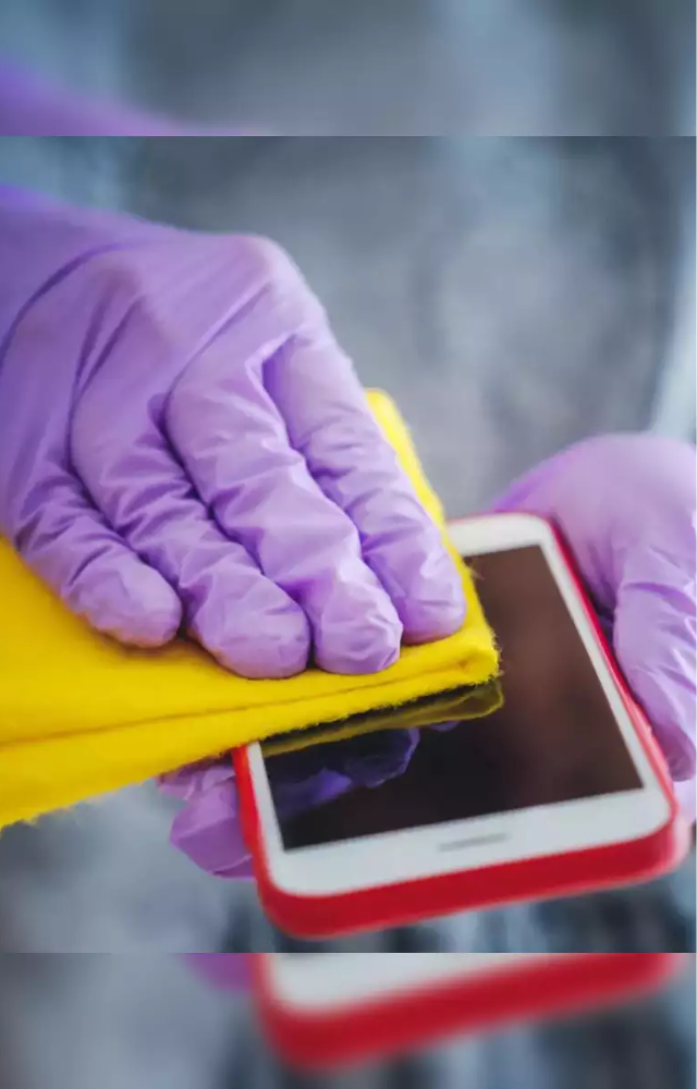 Water and electronics don`t mix; using a phone near water can lead to electric shocks if there`s a malfunction.