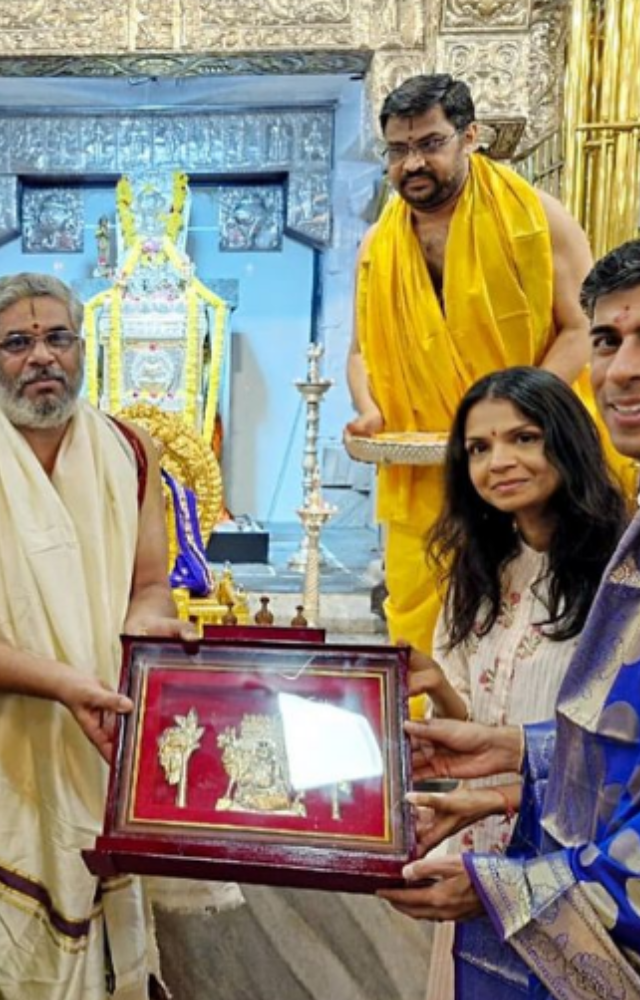 Rishi Sunak and Family visits Bengaluru