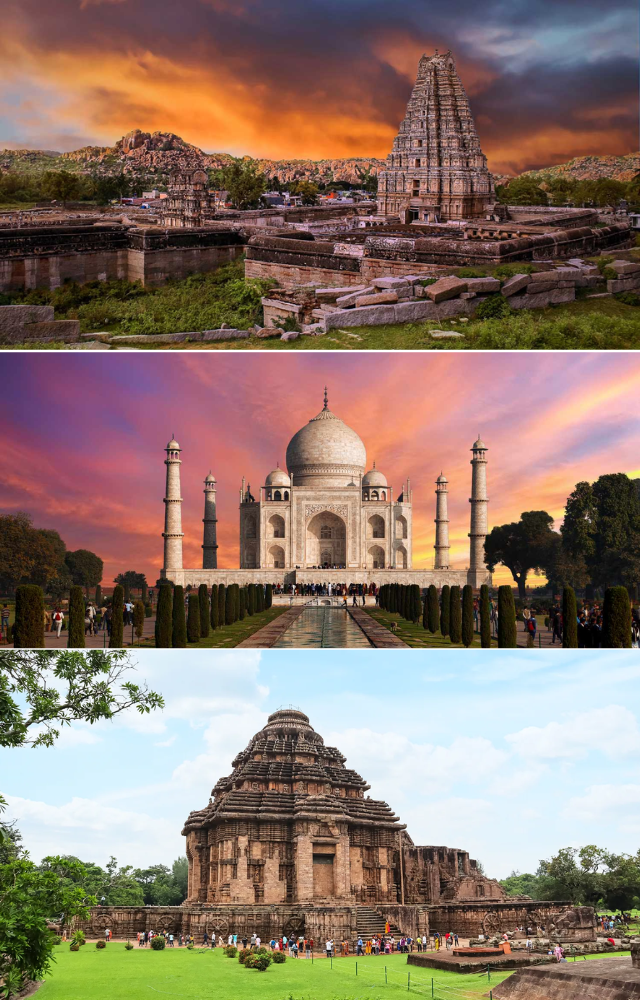 7 UNESCO Heritage Sites in India