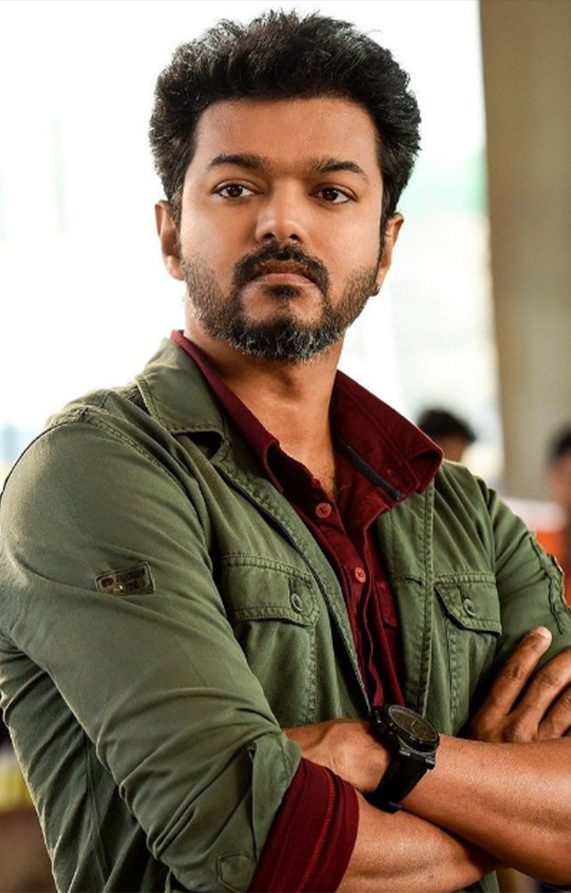 Known for his versatility, Vijay seamlessly transitions between intense action scenes and emotive performances. 