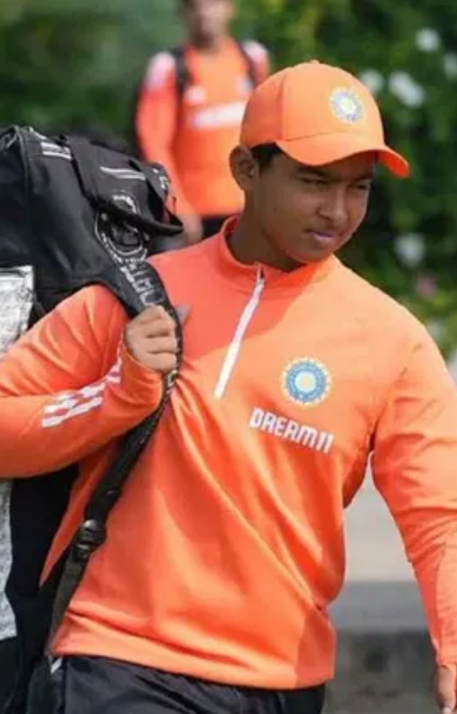 Vaibhav became the youngest player to sign an IPL contract when he was picked by Rajasthan Royals for  1.10 crore