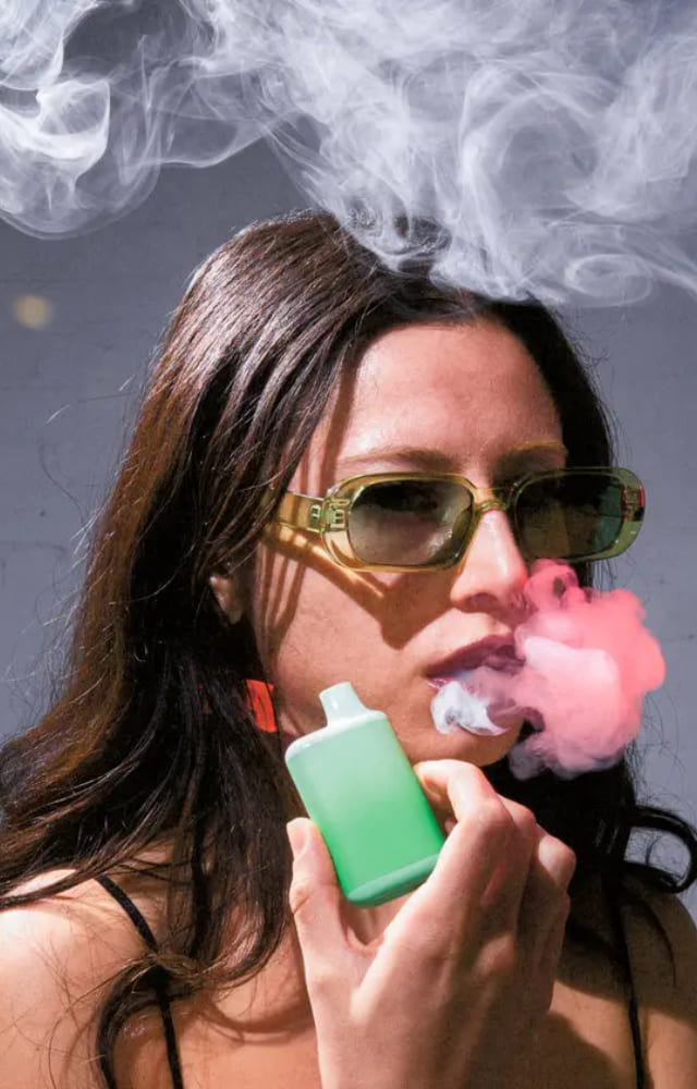 An e-cigarette tool, Vape is an alternative or substitute for smoking. Many GenZ and millennials are indulging in the same. It comes in fruit and mint flavors.