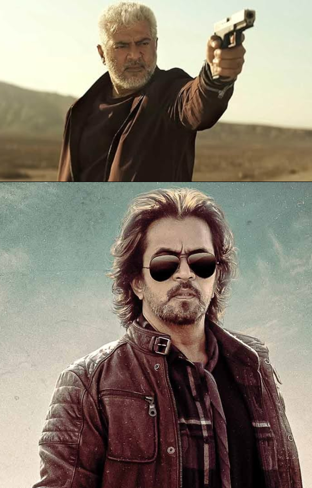 The Vidaamuyarchi trailer shows some intense confrontations between Ajith Kumar and Arjun Sarja, teasing on-screen clashes and a compelling battle.