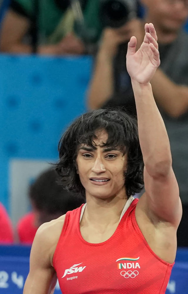 Yet another sportsperson from Haryana, the Olympian champion, comes from a family of wrestlers. She will now be contesting the Haryana elections.