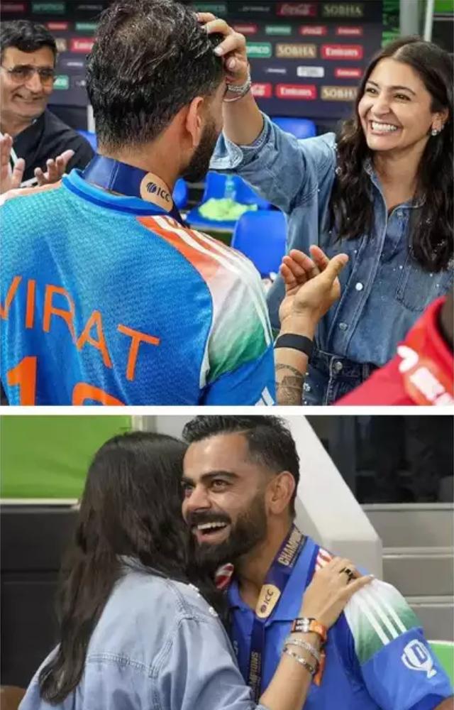 Virat-Anushka Celebrate CT Win