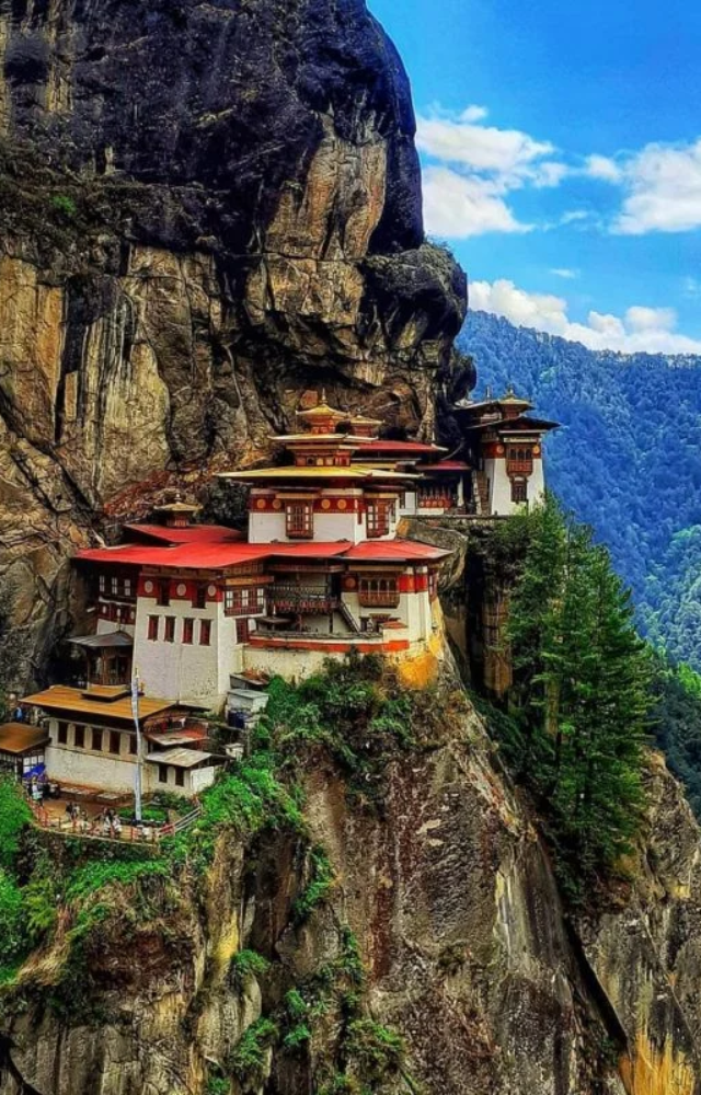 Indians can explore Bhutan, the 'Land of Thunder Dragon,' visa-free with just a valid ID.