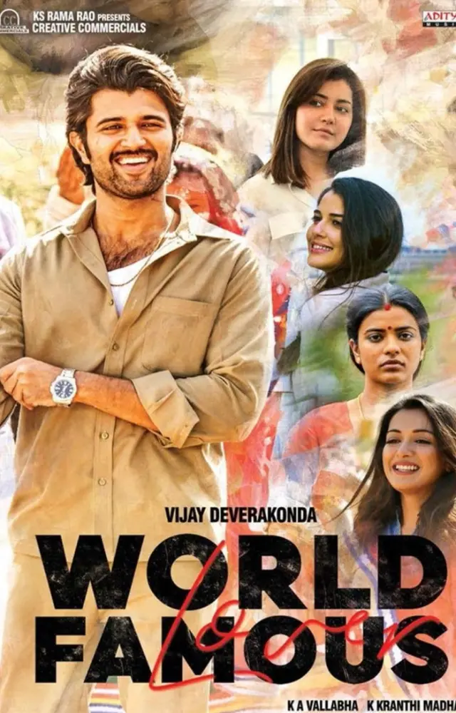 ‘World Famous Lover’ is a collection of love stories where Vijay plays multiple characters, each representing different facets of love.