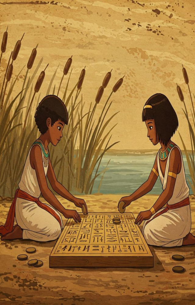 Dating back to 3100 BCE, Senet was played by pharaohs. With strategy and chance, it`s often considered the world’s first board game.
