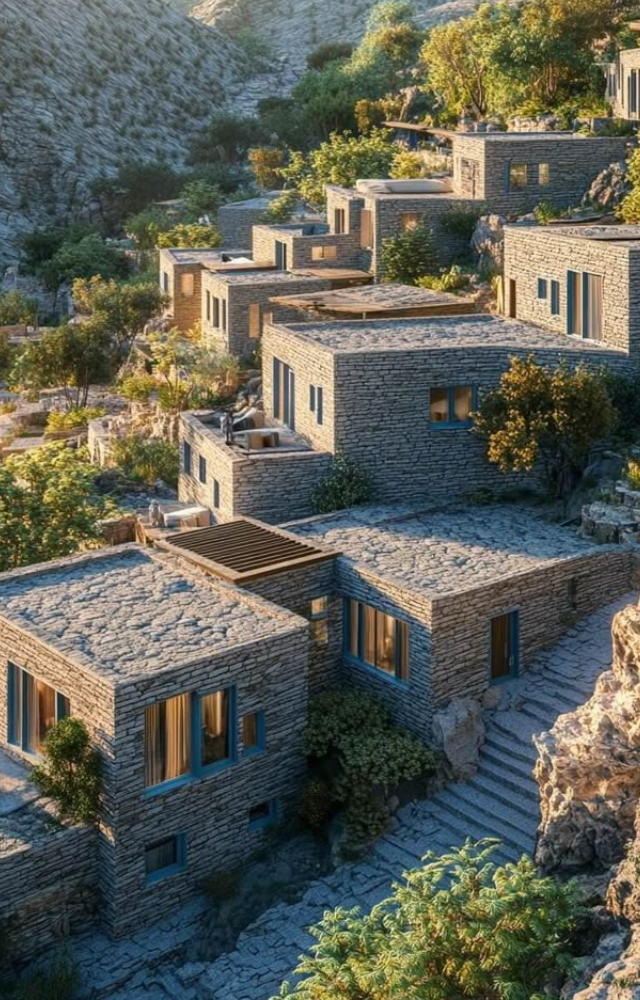 Cities Hidden Inside Mountains