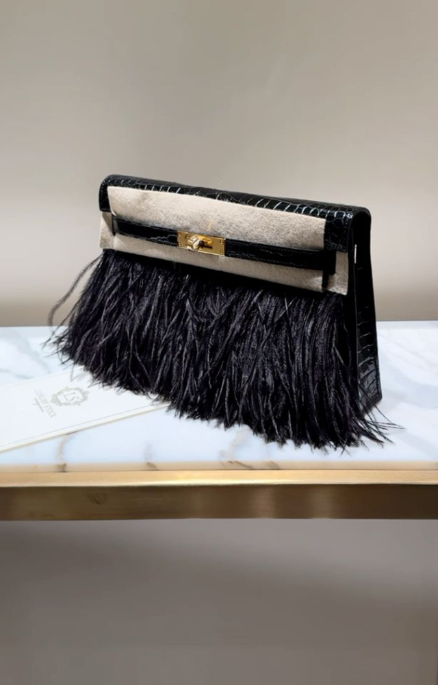 This ultra-rare version of the Kelly is covered in hand-dyed feathers, crafted in collaboration with Maison Lemarié. Valued at over 1.8 crore.
