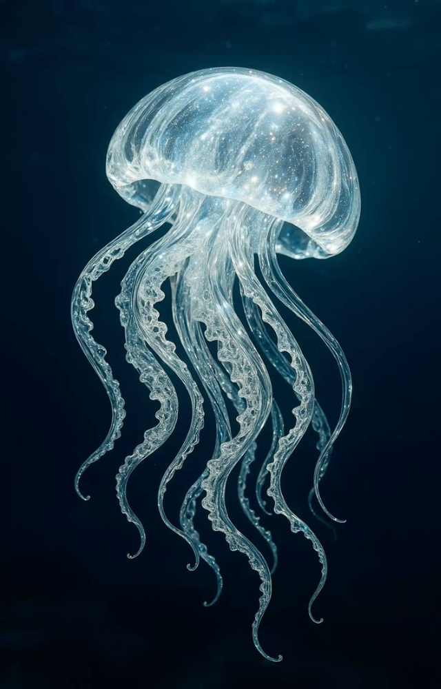 Jellyfish have roamed Earth`s oceans for over 500 million years. Their soft, simple bodies thrived long before forests ever stood.
