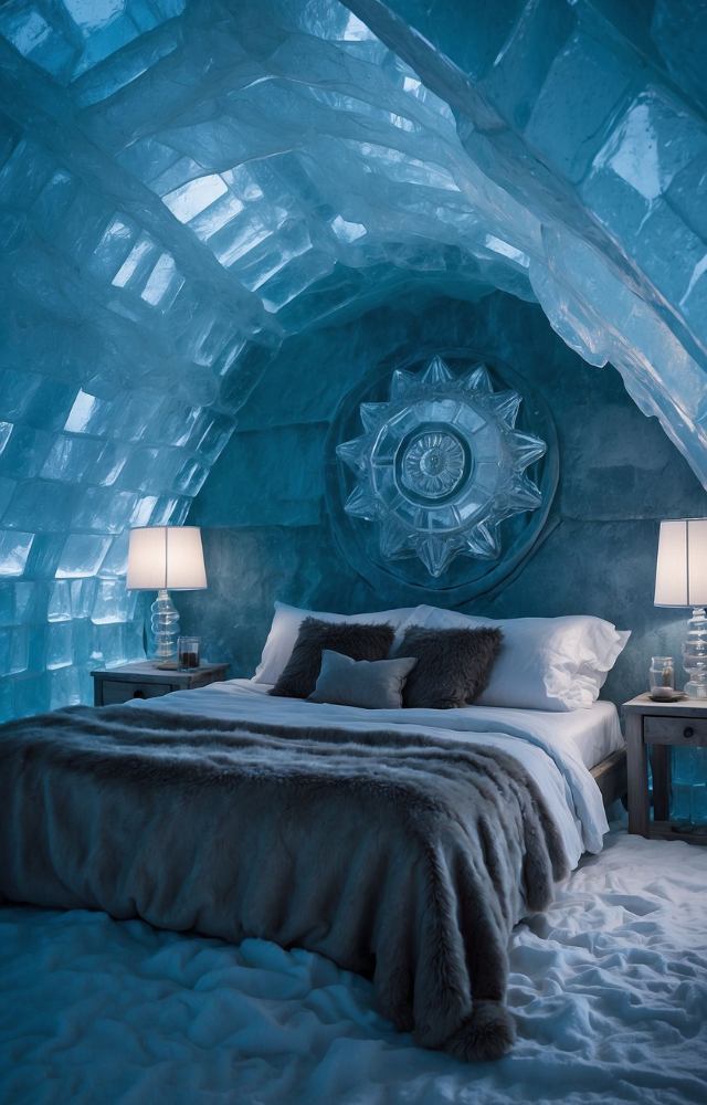 Hotels Made Completely of Ice