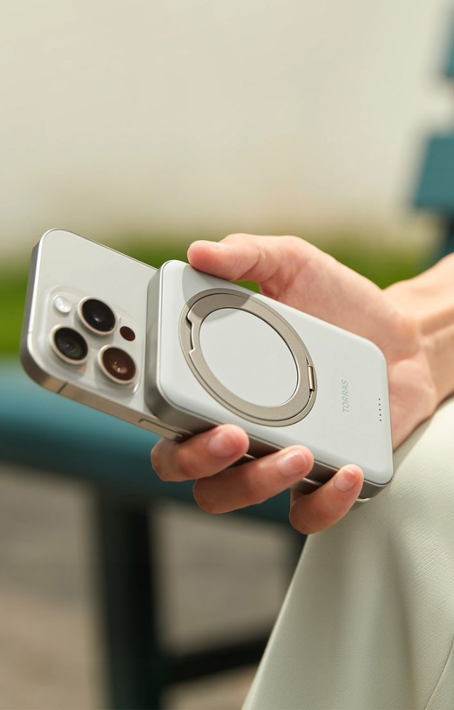 Slim, clutter-free charging pads that blend into your desk or nightstand—no more messy cords or bulky docks to manage.
