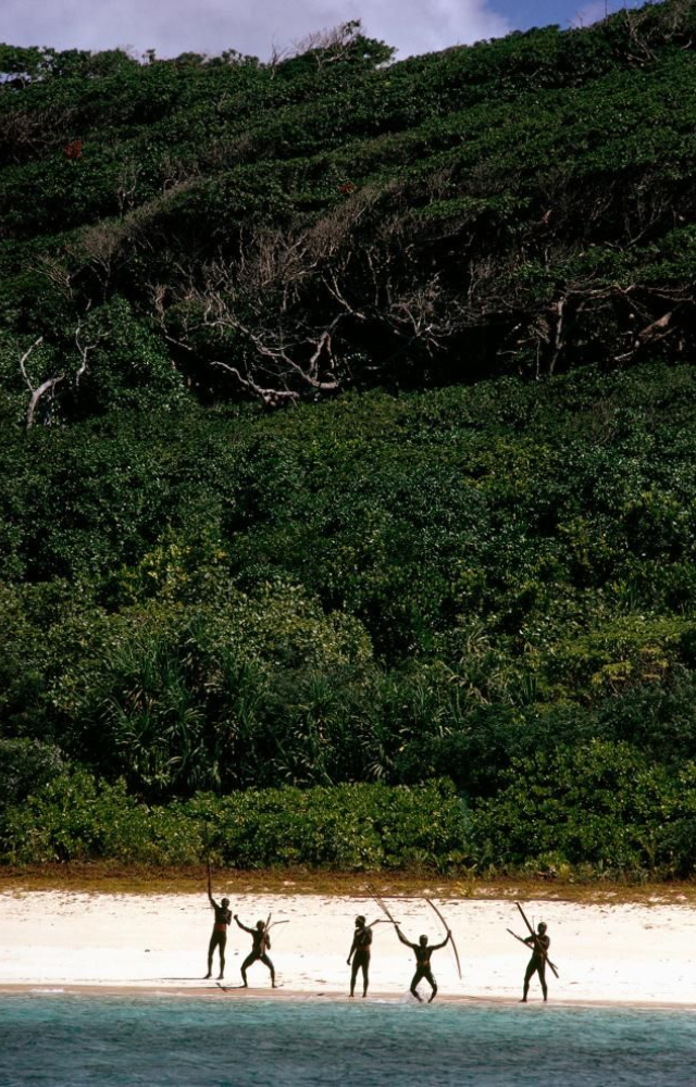 One of the world’s last truly uncontacted tribes, the Sentinelese reject all outside contact and live by traditional hunting and gathering.
