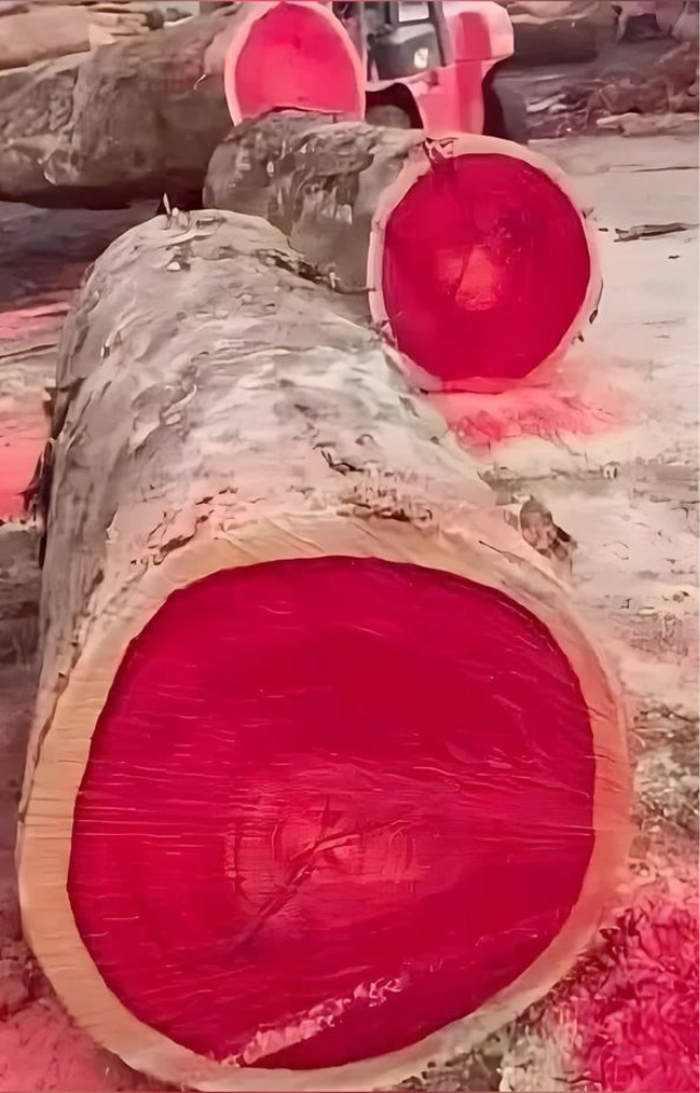 Trees That Bleed Red Sap